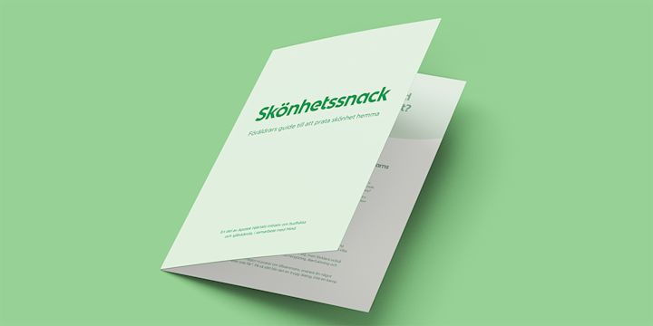 föräldraguide för att prata om skönhet hemma med barn.