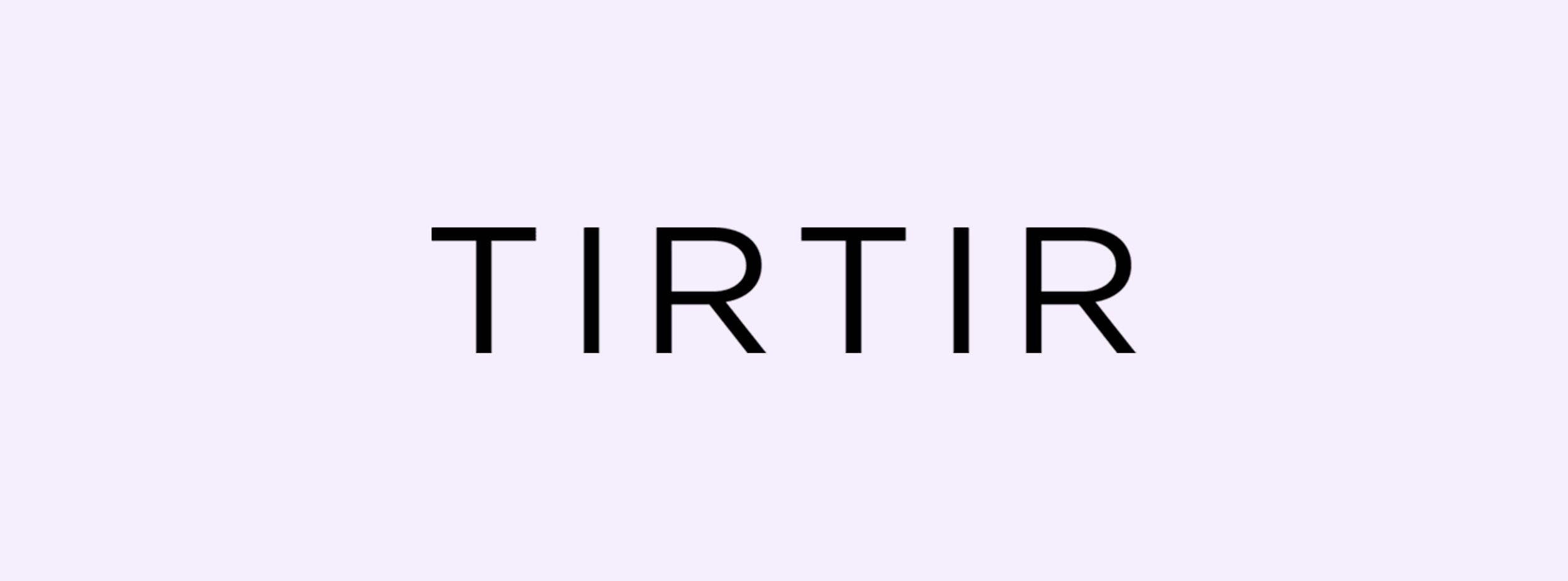 Tirtir banner.